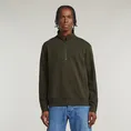 G-Star Raw - Schipperstrui - Grijs - Nifous half zip sw - D26305-D566