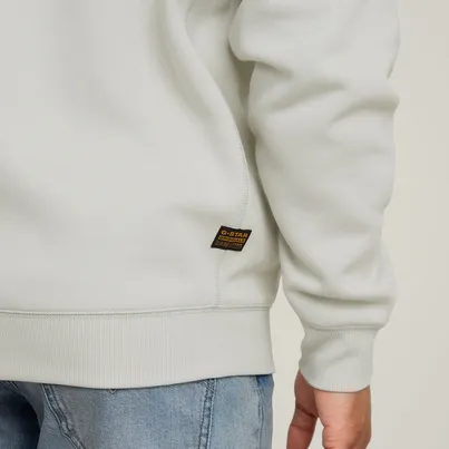 G-Star Raw - Sweater lange mouw - Lichtgroen - Premium core r sw l\s - D16917-C235