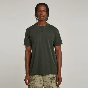 G-star Raw - T-shirt korte mouw - Antraciet - Nifous r t - D24449-2653