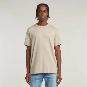 G-star Raw - T-shirt korte mouw - Beige - Nifous r t - D24449-B255