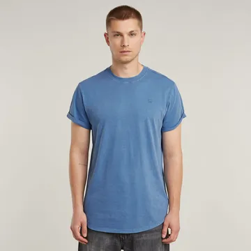 G-star Raw - T-shirt korte mouw - Blauw - Lash r t s\s - D16396-2653