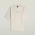 G-Star Raw - T-shirt korte mouw - Ecru - Checquard tweeter 1\2 sl - D26032-D965