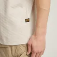 G-Star Raw - T-shirt korte mouw - Ecru - Checquard tweeter 1\2 sl - D26032-D965