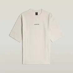 G-Star Raw - T-shirt korte mouw - Ecru - Checquard tweeter 1\2 sl - D26032-D965