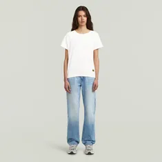 G-star Raw - T-shirt korte mouw - Ecru - Raglan r t wmn - D24512-C812