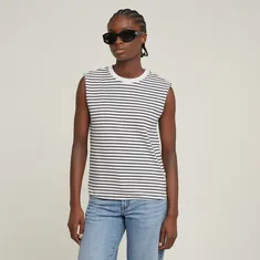 G-star raw - T-shirt korte mouw - Gestreepte print - D26073-D979##7