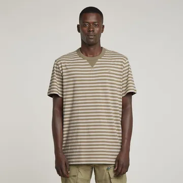 G-Star Raw - T-shirt korte mouw - Gestreepte print - Nifous stripe r t - D25961-C339