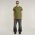 G-star Raw - T-shirt korte mouw - Groen - Lash - D16396-B353