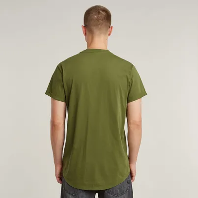 G-star Raw - T-shirt korte mouw - Groen - Lash - D16396-B353