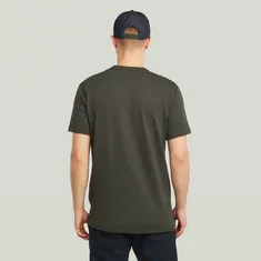 G-star raw - T-shirt korte mouw - Middengrijs - D24449-C812