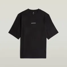 G-Star Raw - T-shirt korte mouw - Zwart - Checquard tweeter 1\2 sl - D26032-D965