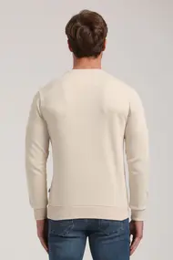 Gabbiano - Katoenen sweater lange mouw - Beige