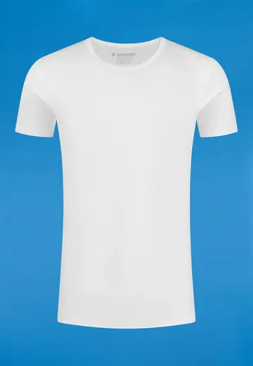 garage - T-shirt korte mouw - Wit - SEMI BODYFIT T-shirt O-neck - 301