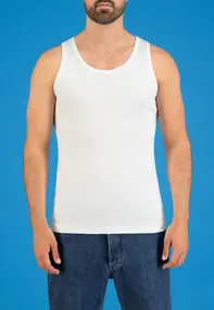 garage - Tanktop - Wit - 401