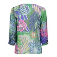 Geisha - Blouse lange mouw - Blauw - Blouse - 53461-20