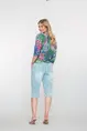 Geisha - Blouse lange mouw - Blauw - Blouse - 53461-20