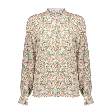 Geisha - Blouse lange mouw - Ecru - Blouse 43945-20