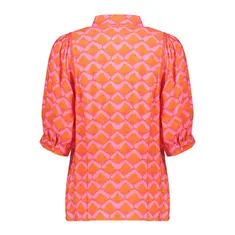 Geisha - Blouse lange mouw - Koraal - Blouse 53243-20