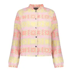 Geisha - Blouse lange mouw - Roze - Vest 55129-20