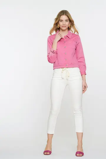 Geisha - Jeans - Ecru - Jeans turn-up - 51029-10