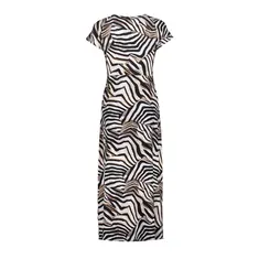Geisha - Jurk - Ecru - Dress v-neck sleeveless AOP - 57364-60 Jane