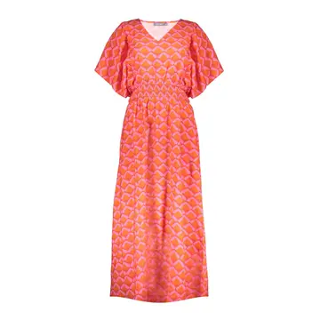Geisha - Jurk - Rood - Dress 57092-20