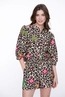 Geisha - T-shirt korte mouw - Beige - Blouse - 53491-20