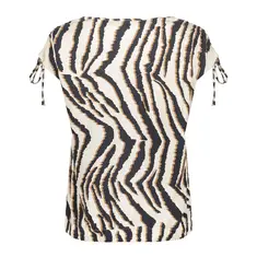 Geisha - T-shirt korte mouw - Beige - Top - 53487-20