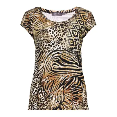 Geisha - T-shirt korte mouw - Dierenprint - T-shirt round neck jersey AOP - 52446-60 Kate