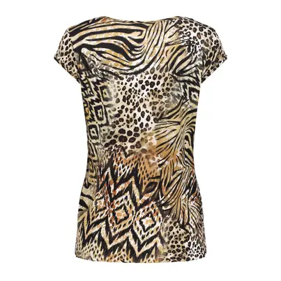 Geisha - T-shirt korte mouw - Dierenprint - T-shirt round neck jersey AOP - 52446-60 Kate