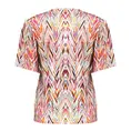 Geisha - T-shirt korte mouw - Rood - T-shirt v-neck jersey AOP - 52445-60 Jazz