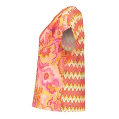 Geisha - T-shirt korte mouw - Roze - Top 53215-20