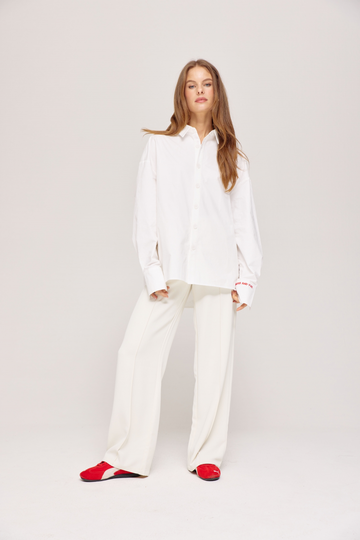 Harper&Yve - Katoenen broek - Ecru - Hana-Pa - Ss25P107