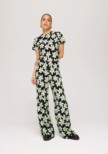 Harper&Yve - Katoenen broek - Groen - Jane-Pa - Ss25T104