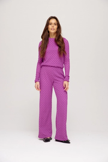 Harper&Yve - Katoenen broek - Lila - Lora-Pa - Ss25P101
