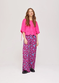 Harper&YVE - Riley-Pa - Trendy katoen/synthetische broek - Assorti - Ss25J100