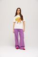 Harper&Yve - T-shirt korte mouw - Ecru - Rollthedice-Ss