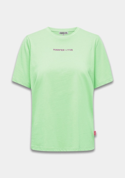 Harper&Yve - T-shirt korte mouw - Groen - Embrace-Ss - Ss25Y300