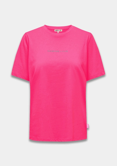 Harper&Yve - T-shirt korte mouw - Roze - Rhinestone-Ss - Ss25Y301