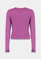 Harper&Yve - T-shirt lange mouw - Paars - Fenn-Ls - Ss25P605