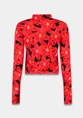 Harper&Yve - T-shirt lange mouw - Rood - Jeff-Ls - Ss25T502