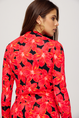 Harper&Yve - T-shirt lange mouw - Rood - Jeff-Ls - Ss25T502