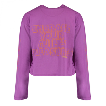 Harper&Yve - Trui met ronde hals - Paars - Embrace-Ls