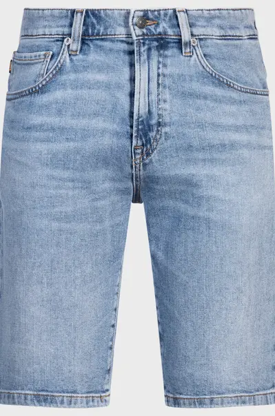 Hugo Boss - Korte broek katoen - Aqua - Re.Maine Shorts BO - 50537816