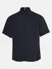 Hugo Boss - Overhemd korte mouw - Donkerblauw - Rash_2_M - 50537382