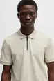 Hugo Boss - Polo - Beige - Passerzip - 50537507