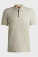 Hugo Boss - Polo - Beige - Passerzip - 50537507