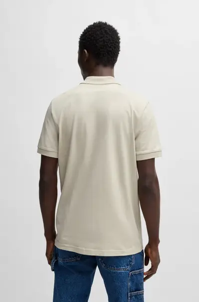 Hugo Boss - Polo - Beige - Passerzip - 50537507