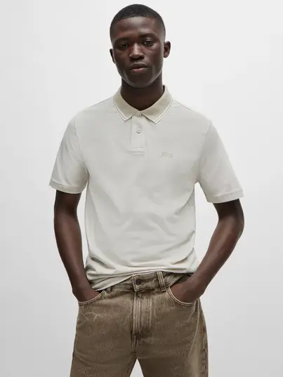 Hugo Boss - Polo - Beige - PeoxfordNew - 50507814