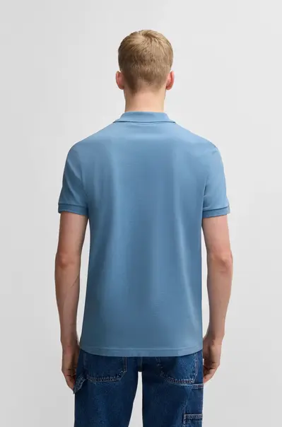 Hugo Boss - Polo - Blauw - Passerzip - 50537507